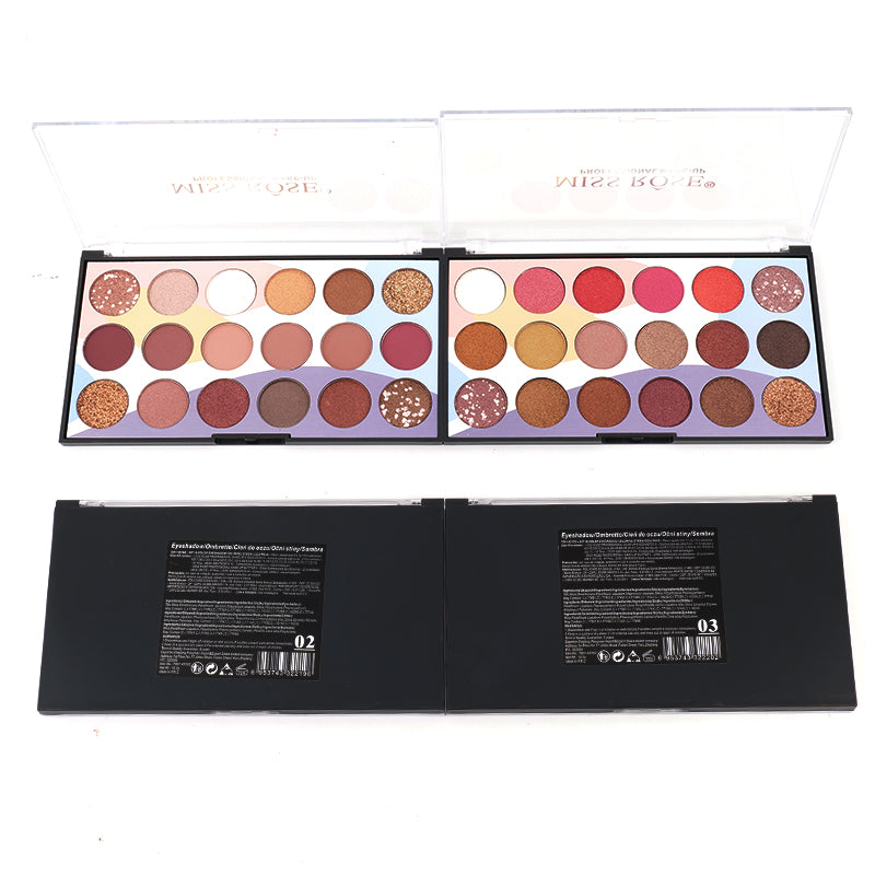 Miss Rose 18 Sombras Coloridos Palette