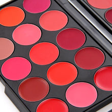 Load image into Gallery viewer, Miss Rose 15 Color Lipstick Matte Lip Cream Palette