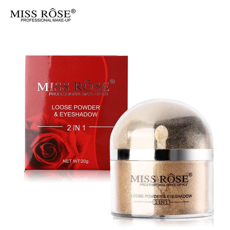 Miss Rose Golden Glitter Loose Powder Highlighter