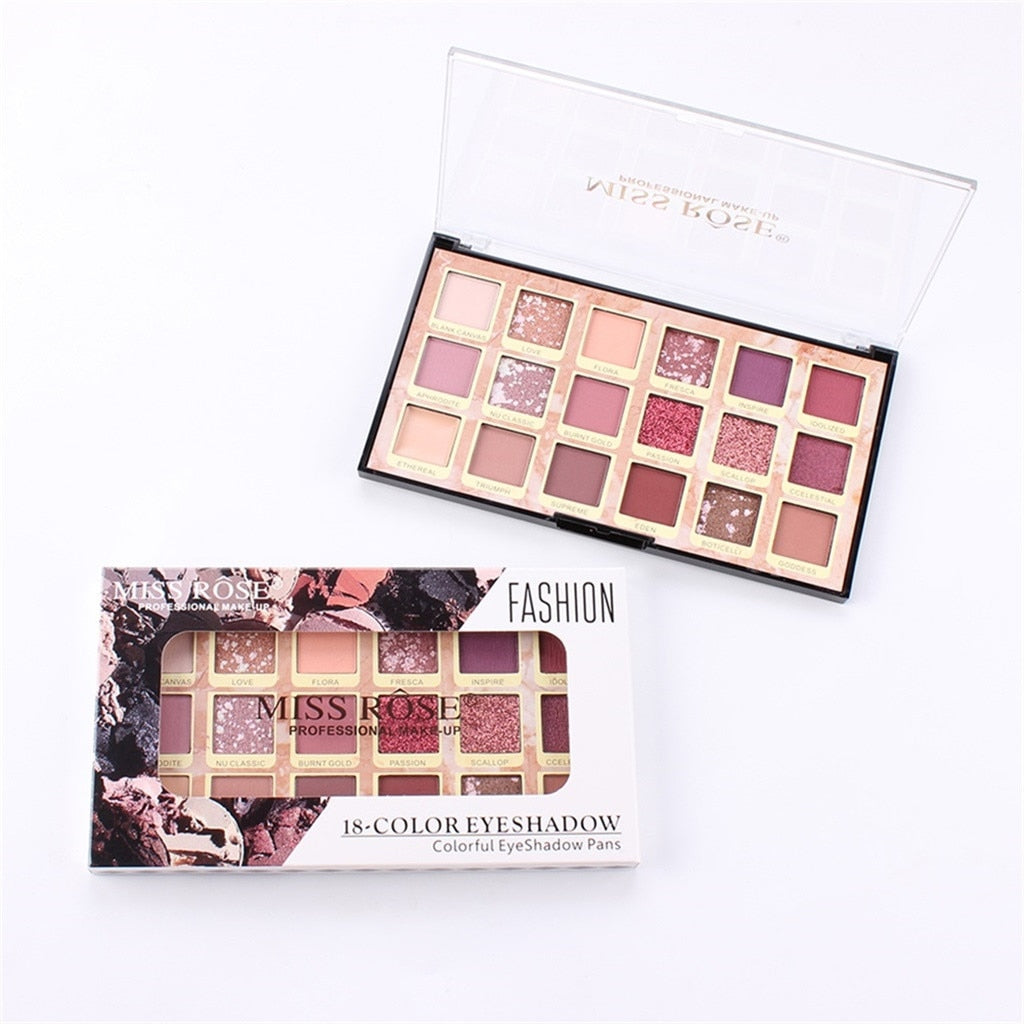 MISS ROSE Rose Gold Eyeshadow Palette