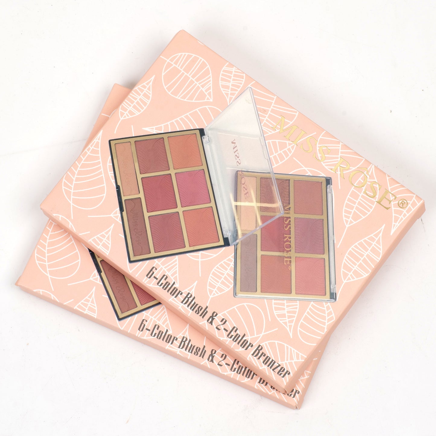 Miss Rose 6 color blush & 2 color bronzer